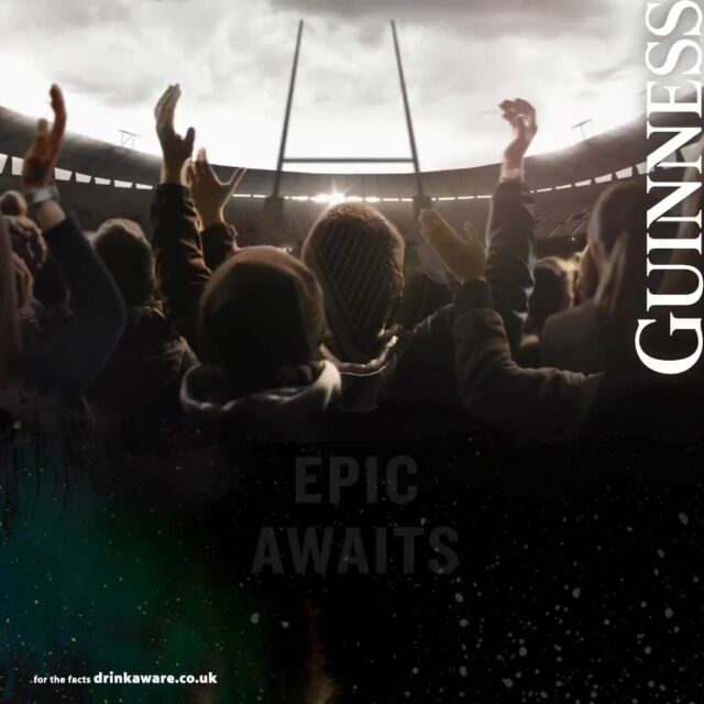 Epic awaits. Pick up Rugby's favourite beer.